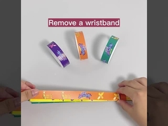 Des bracelets en papier pour événements