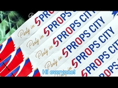 Coupe de fermeture étanche et durable Tyvek bracelets pour les événements et les festivals Logo personnalisé