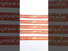 Événement promotionnel Bracelets en tissu tissé avec OEM acceptable et logo personnalisé