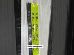 Bracelet de poignet en papier holographique brillant VIP pour événement
