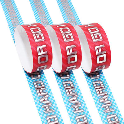 Des bracelets Tyvek imprimés sur mesure