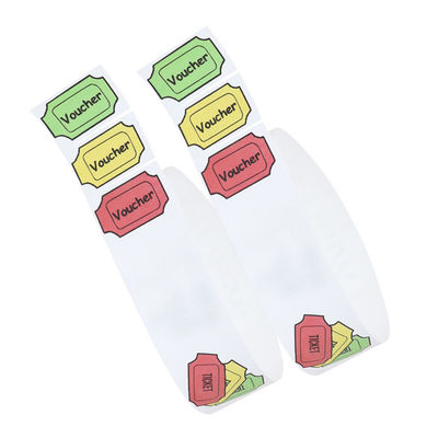 Des bracelets Tyvek imprimés en couleur pour les événements