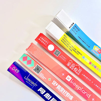 Des bracelets en papier Dupont imprimés en couleur résistant aux UV 2-3 jours