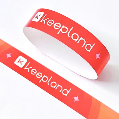 Des bracelets en papier synthétique personnalisés pour les événements