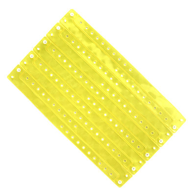 Des bracelets en PVC de couleur personnalisés avec fonctionnalité imperméable à l'eau