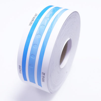 Des bracelets RFID médicaux pour patients, un logo personnalisé, une étiquette de poignet hospitalière étanche.