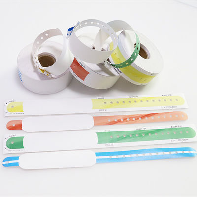Logo personnalisé Bracelet d'identification de sécurité pour patients hospitalisés