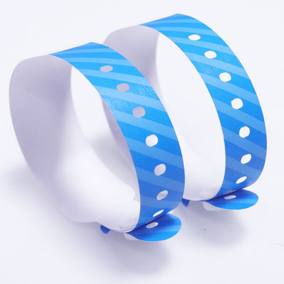 Bracelet à poignet de patient de l'hôpital rond avec code à barres UPC