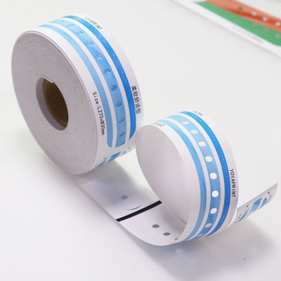 Sécurité Patient RFID bracelet adhésif hospitalier permanent Bracelet sur le poignet