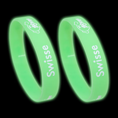 Des bracelets personnalisables en silicone imprimés en couleur Longueur 20-25cm