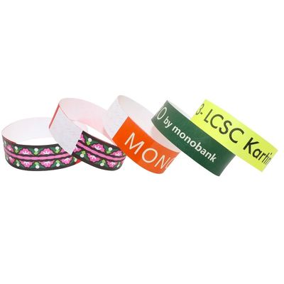 Tyvek personnalisable Event Bracelet Activité Événement Fête VIP Document d'identification Événement Entrée Bracelet Band