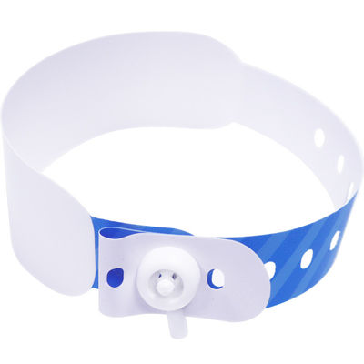 En gros Des bracelets d'hôpital jetables Identification à jet d'encre Imprimé en papier thermo-sensible Des bracelets d'identification du patient