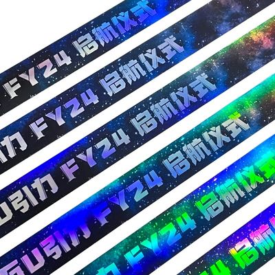 Événement Concerte sur mesure Festival de musique arc-en-ciel néon brillant laser bracelet promotionnel en papier