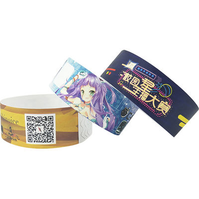 Des bracelets résistants à l'eau et à la déchirure.