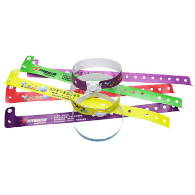 Articles cadeaux promotionnels personnalisés Logo Bracelets en vinyle PVC Une couche de papier coloré imperméable au PVC