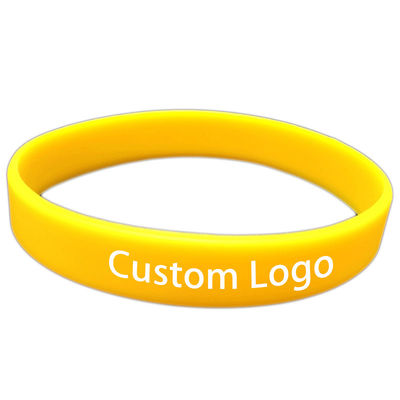 Des bracelets en silicone solide personnalisés pour la publicité Des bracelets en silicone personnalisés pour la promotion d'événements d'affaires