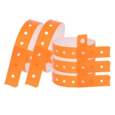 Fabrication de bracelet personnalisable jetable Neon multi couleurs plastique vinyle PVC étanche Event bracelet cadeau