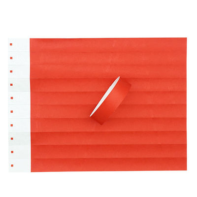 Bracelet en papier Tyvek Dupont imperméable aux barres pour les événements de piscine