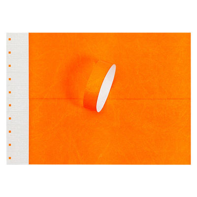 Entrée à la fête de la piscine Tyvek Bracelets avec code à barres et numérotation