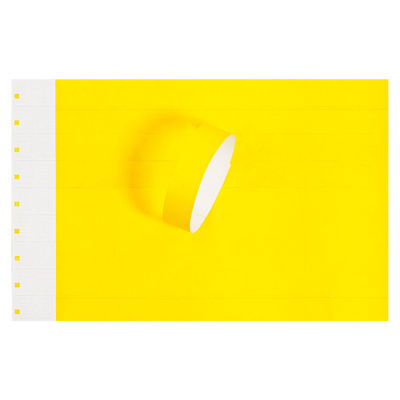 Entrée à la fête de la piscine Bracelets Tyvek personnalisés avec numérotation de code-barres en couleur
