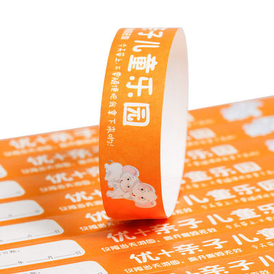 Des bracelets imperméables au papier Tyvek personnalisés pour l'impression d'événements de festival