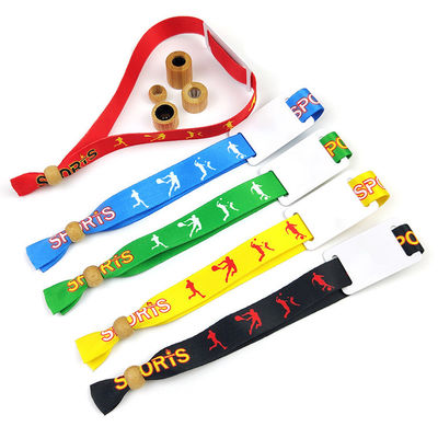 Des bracelets en tissu tissé pour des concerts, des événements promotionnels, des cadeaux promotionnels