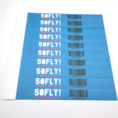 Des bracelets en papier Tyvek sécurisés et élégants pour la gestion d'événements