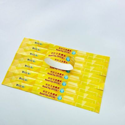 Bracelet imprimé en couleur avec imprimante de logo personnalisé néon et fermeture rapide
