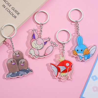 Porte-clés transparente personnalisée Cartoon Keychain Gardez vos clés organisées et à portée de main avec Log
