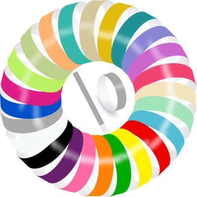 Papeterie bon marché Des bracelets d'événement Logo imprimé Résistant à l'eau et résistant aux larmes Admission en papier Billet de billet Des bracelets
