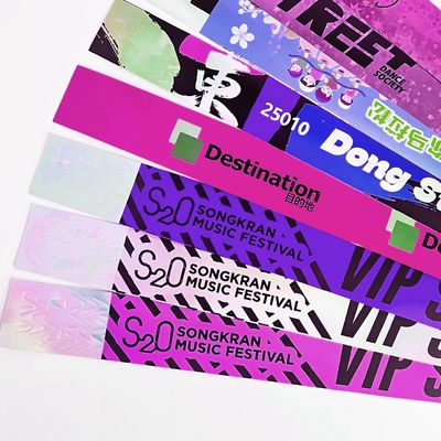 Articles promotionnels pour concert de fête Bracelets holographiques scintillants en forme d'étoile dorée personnalisables