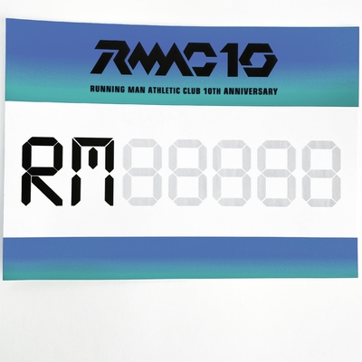 Dossard en Tyvek pour la course - Dossards de course personnalisables sérigraphiés