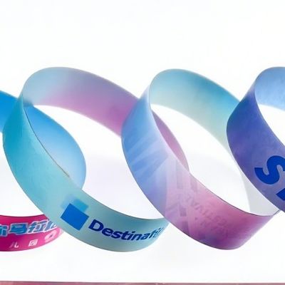 Bracelets de poignet scintillants pour fêtes, personnalisables et durables